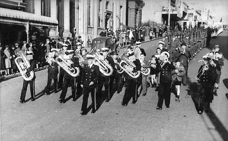 Timaru Brass Band Parade